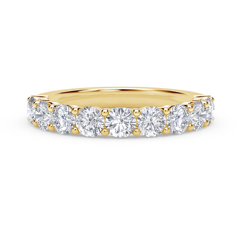 De Beers Forevermark 9 Stone Band
